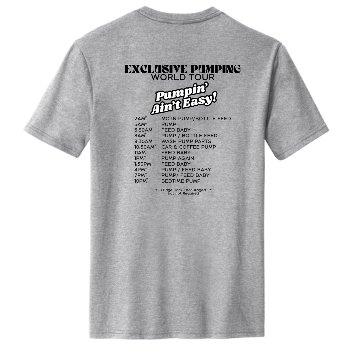 Exclusive Pumping World Tour Tee