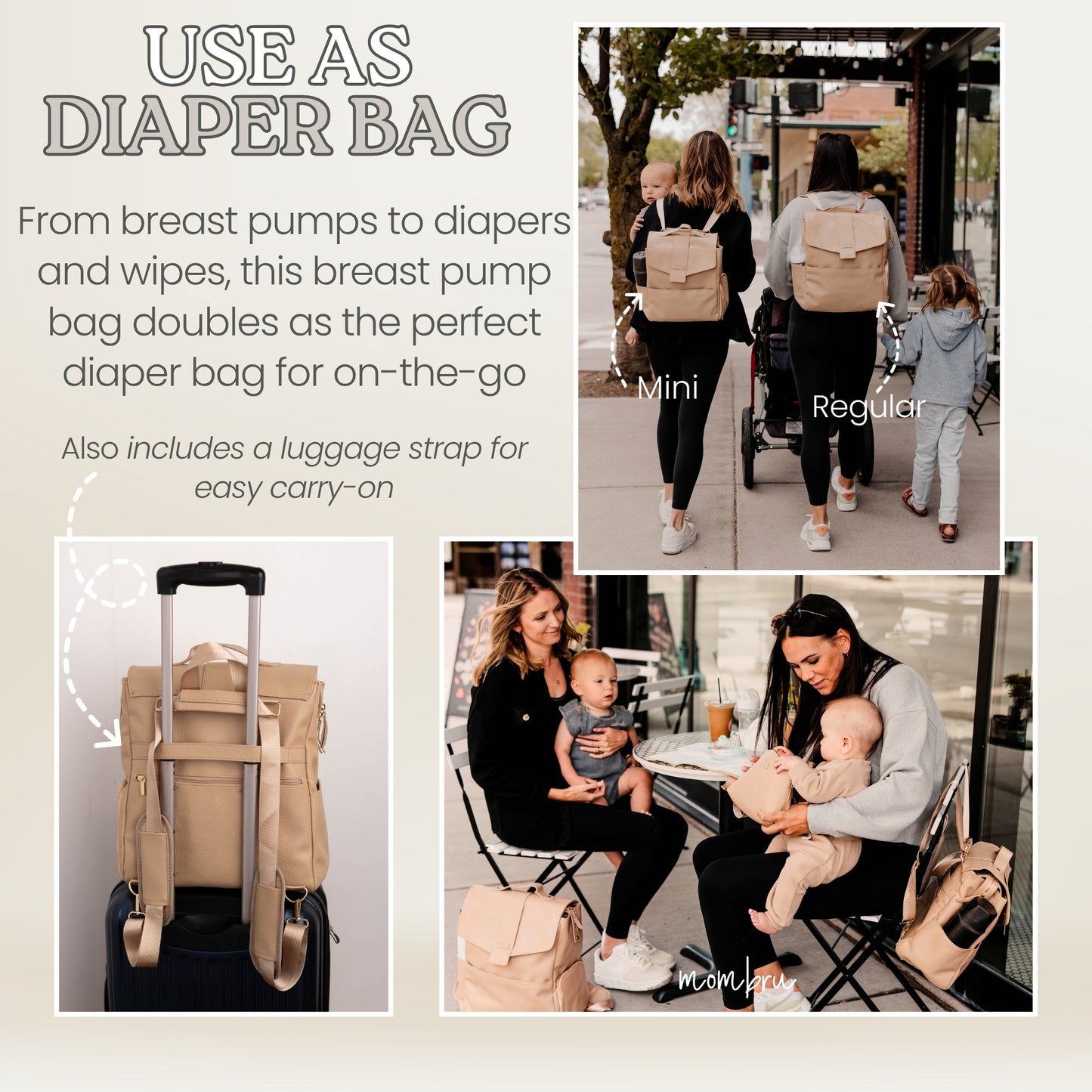Hallie Breast Pump Bag - Regular