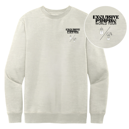 Exclusive Pumping World Tour Crewneck