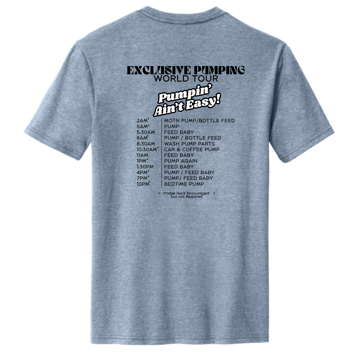 Exclusive Pumping World Tour Tee